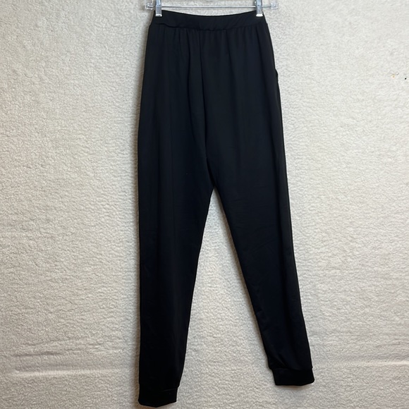 NWT Ashley Stewart Curvy Girl Womens Black Stretch Knit Pants PLUS SIZE 1X - Picture 6 of 7